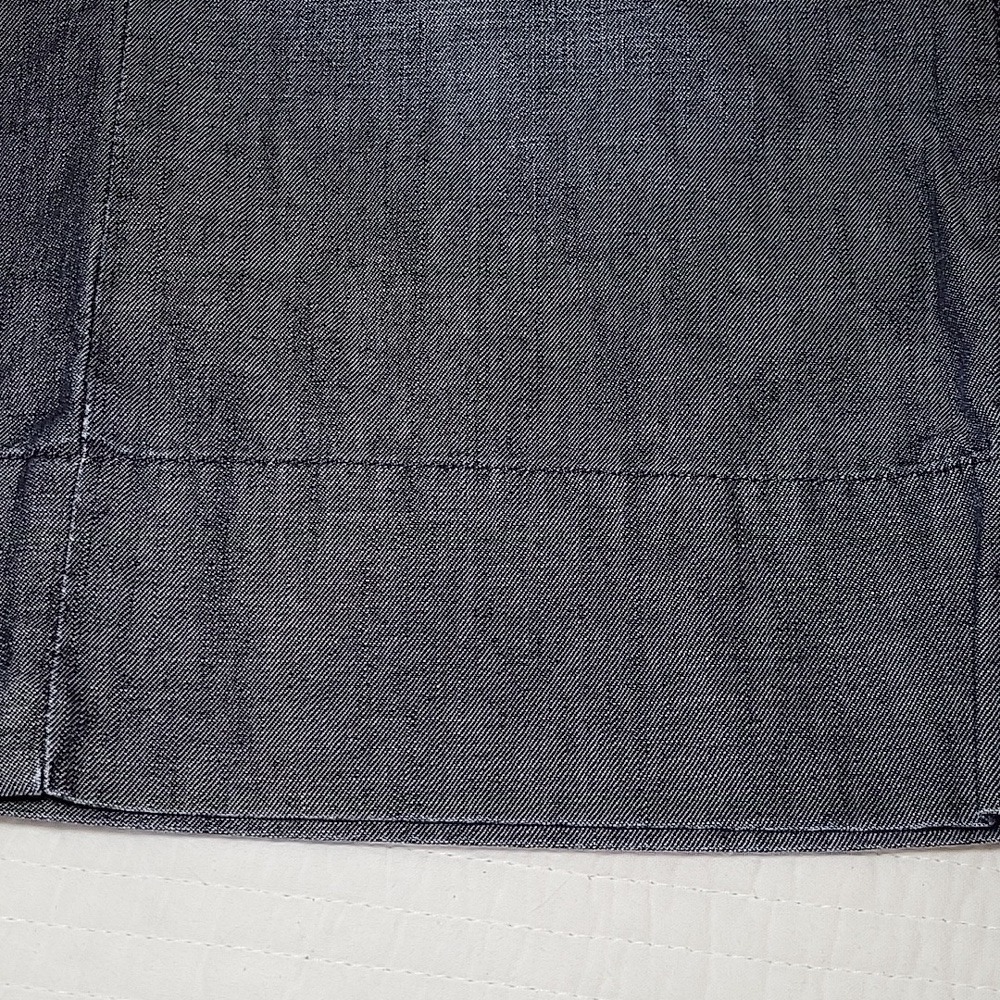 Lucky Brand Women Dark Wash Denim Capri Wide Leg Gaucho Pants Size 8/29 - Picture 2 of 11